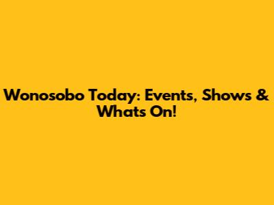 Wonosobo Today: Events, Shows & What's On!